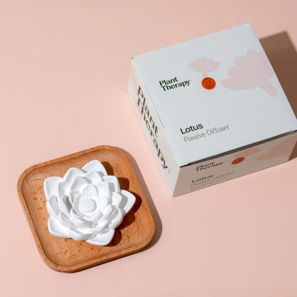 Plant Therapy Passive Lotus Flower Diffuser – No Water or Electricity