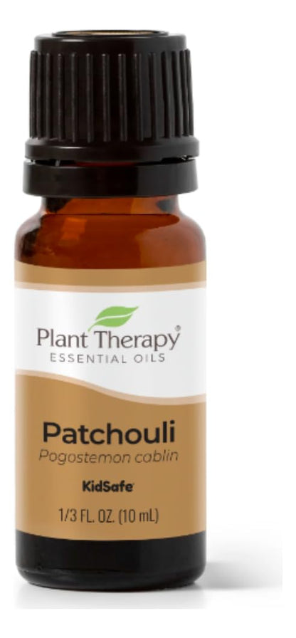 Plant Therapy Organic Patchouli Essential Oil 10 mL - 100% Pure, Undiluted, Therapeutic Grade