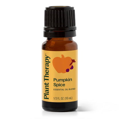 Plant Therapy Pumpkin Spice Fall Essential Oil Blend 10 mL – Warm & Cozy Scent