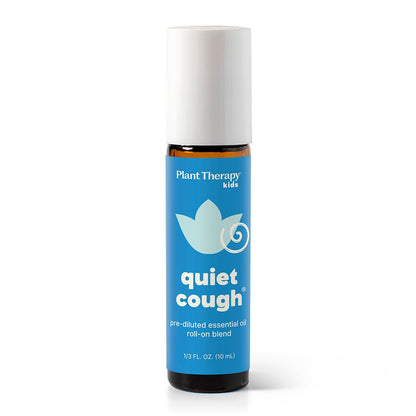 Plant Therapy Quiet Cough KidSafe Roll-On 10 mL – Pre-Diluted Essential Oil