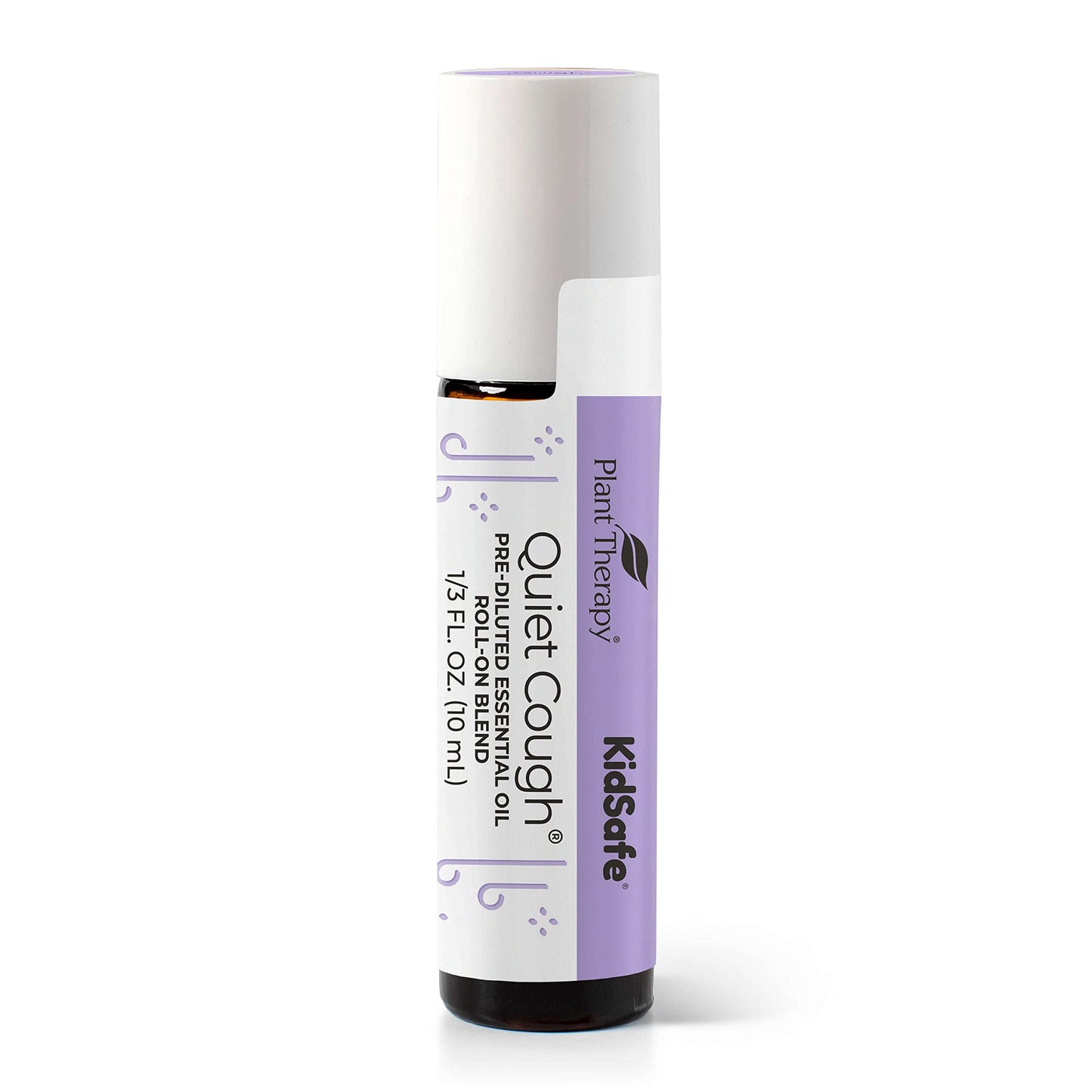 Plant Therapy Quiet Cough KidSafe Roll-On 10 mL – Pre-Diluted Essential Oil