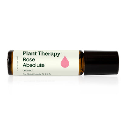 Plant Therapy Rose Absolute Roll-On 10 mL – 100% Pure Essential Oil Perfume