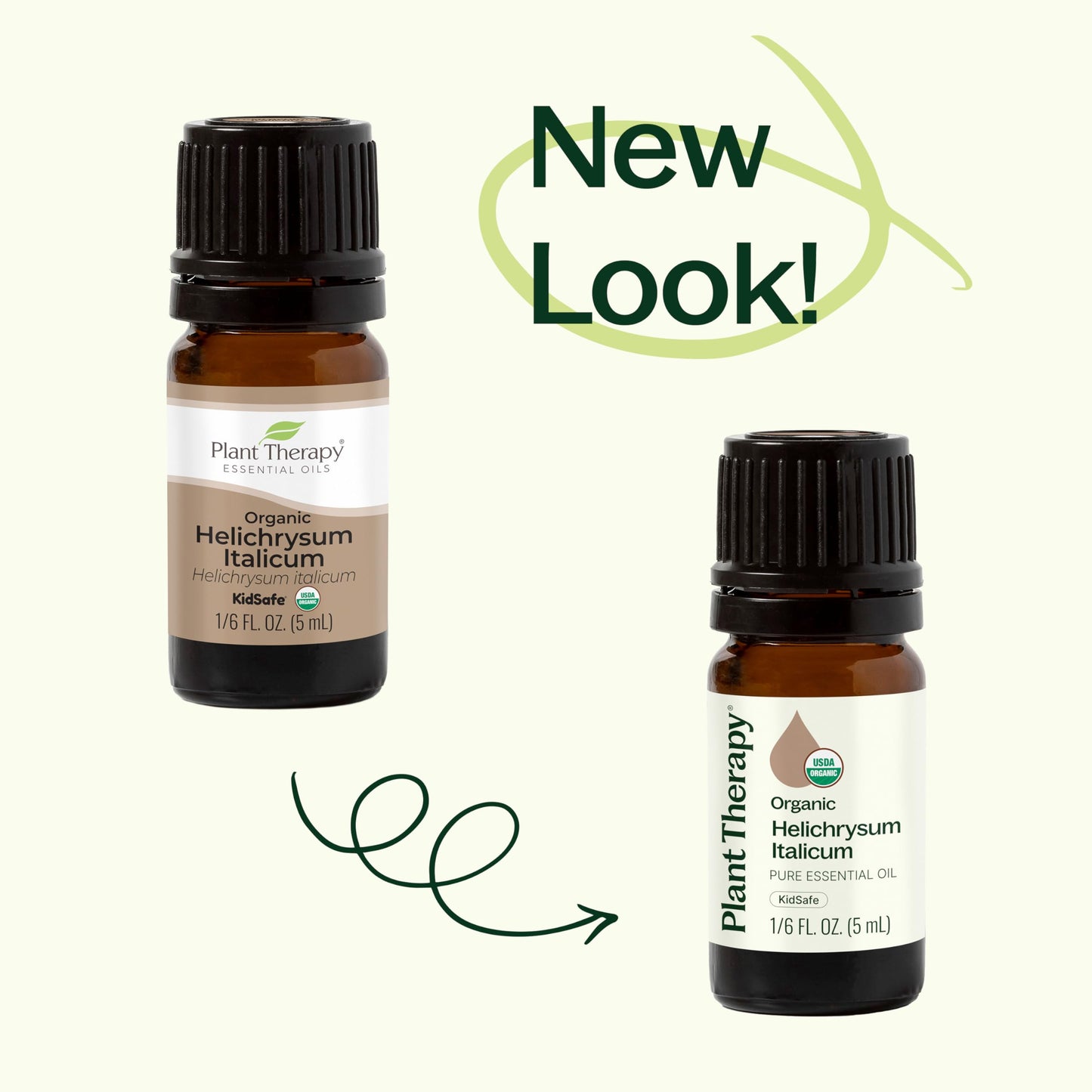 Plant Therapy Helichrysum Italicum Essential Oil 2.5 mL – 100% Pure, USDA Organic, Therapeutic Grade