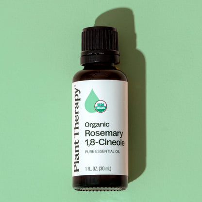 Plant Therapy Organic Rosemary Essential Oil - 100% Pure, USDA Certified Organic, 30 mL