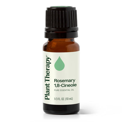 Plant Therapy Rosemary Essential Oil for Hair Growth – 100% Pure, Therapeutic Grade, 10 mL