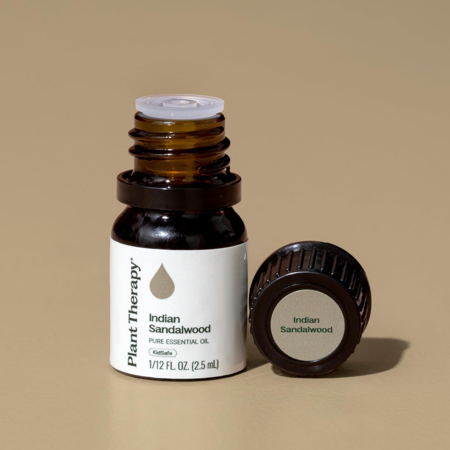 Plant Therapy Sandalwood Indian Essential Oil 2.5 mL – 100% Pure, Therapeutic Grade
