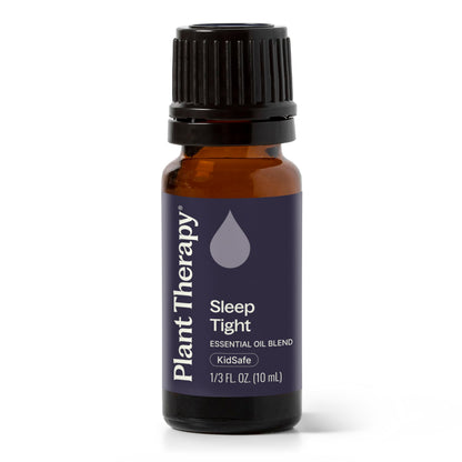 Plant Therapy Sleep Tight Essential Oil Blend 10 mL (1/3 oz) – 100% Pure, Undiluted, Therapeutic Grade