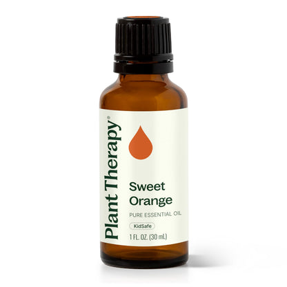 Plant Therapy Sweet Orange Essential Oil 30 mL | 100% Pure & Undiluted