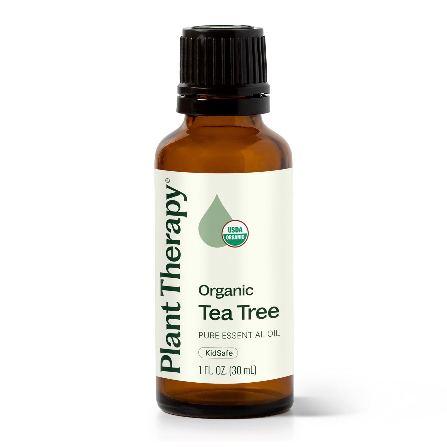 Plant Therapy Tea Tree Oil – 100% Pure, USDA Certified Organic Melaleuca (30 mL)