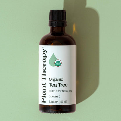 Plant Therapy Tea Tree Oil – 100 mL (3.3 oz) | 100% Pure, USDA Organic, Undiluted, Therapeutic Grade