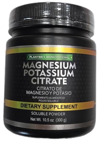 Plantimex Magnesium Potassium Citrate Powder 10.5 oz (300 g) | Dietary Supplement