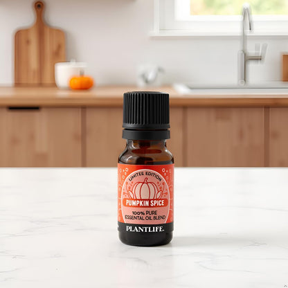 Plantlife Pumpkin Spice Aromatherapy Essential Oil Blend - 100% Pure Therapeutic Grade - Made in California