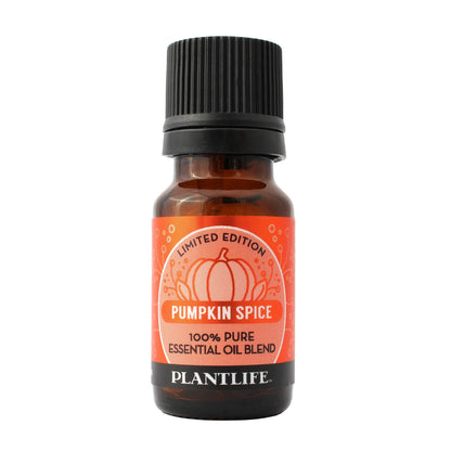 Plantlife Pumpkin Spice Aromatherapy Essential Oil Blend - 100% Pure Therapeutic Grade - Made in California