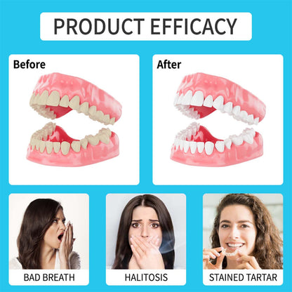 Retainer Cleaner Tablets 30 Count – Effervescent Cleaning for Aligners, Night Guards & Dentures