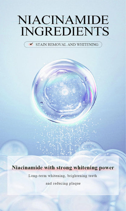 Niacinamide Whitening Toothpaste – Deep Cleaning & Fresh Breath (1 Pcs)
