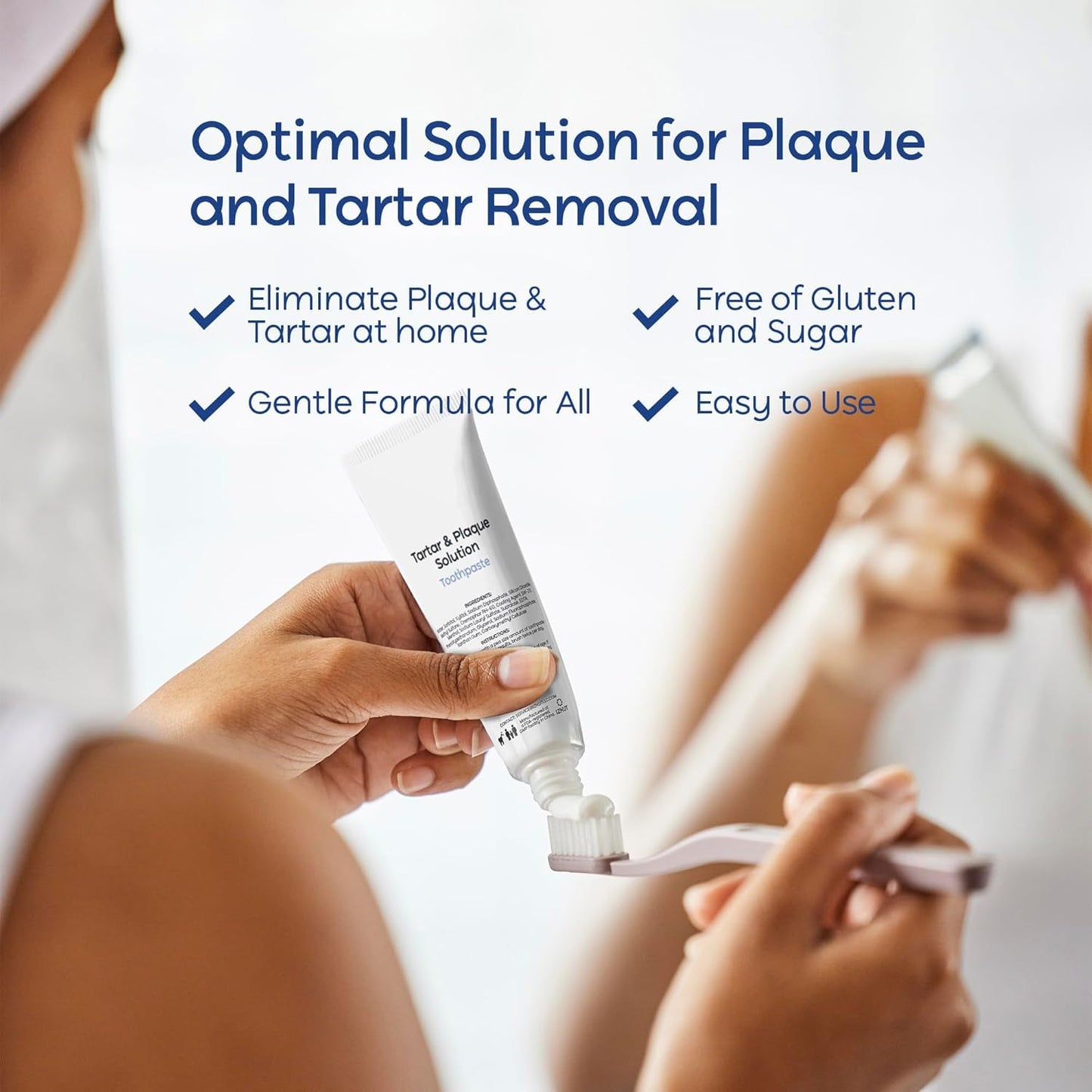 Plaque & Tartar Remover Toothpaste - Deep Clean & Mint Fresh Breath