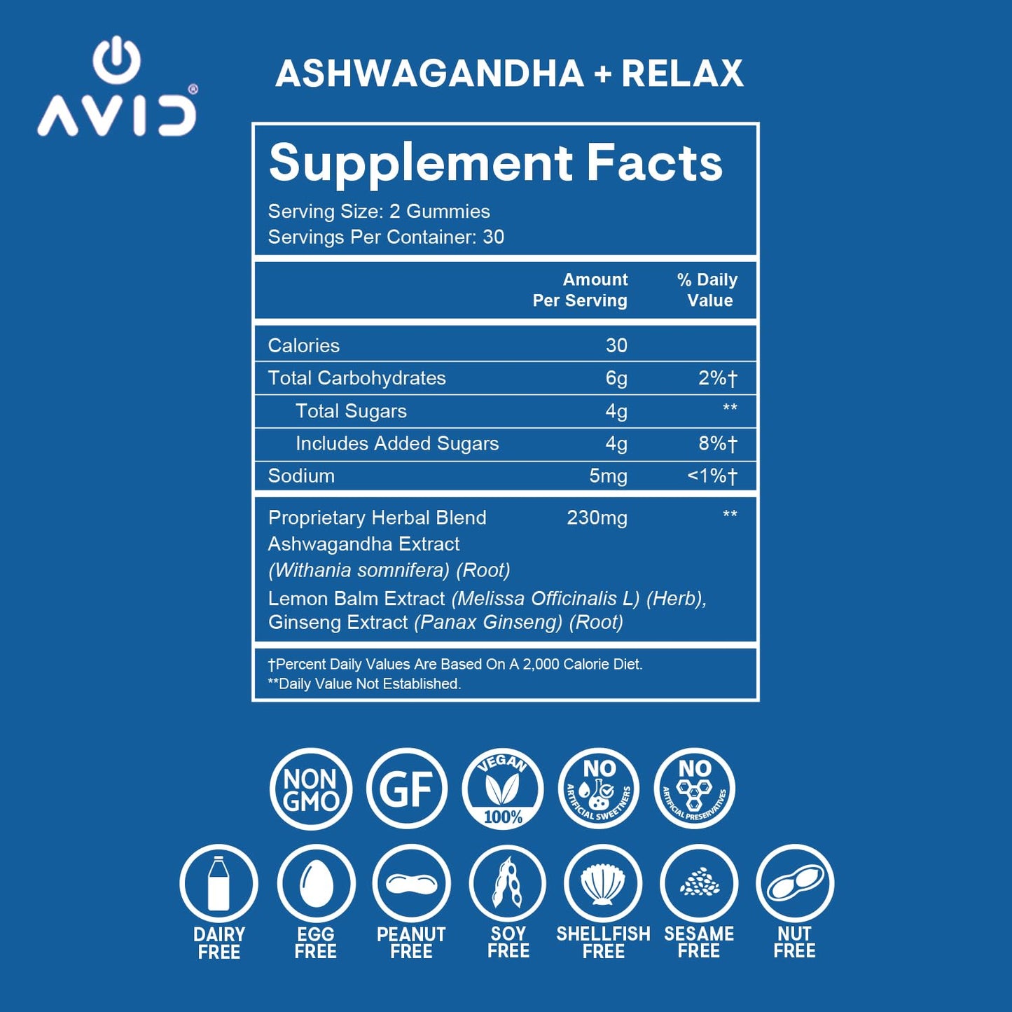 Playboy Ashwagandha + Relax Gummies – 60 Count Strawberry, Vegan, Non-GMO