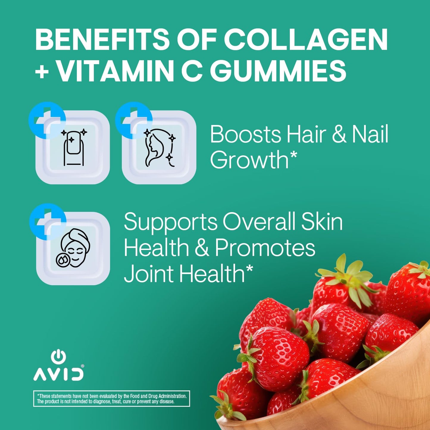 Playboy Collagen + Vitamin C Gummies – Hair, Skin, Nails & Joint Health (60 Gummies)