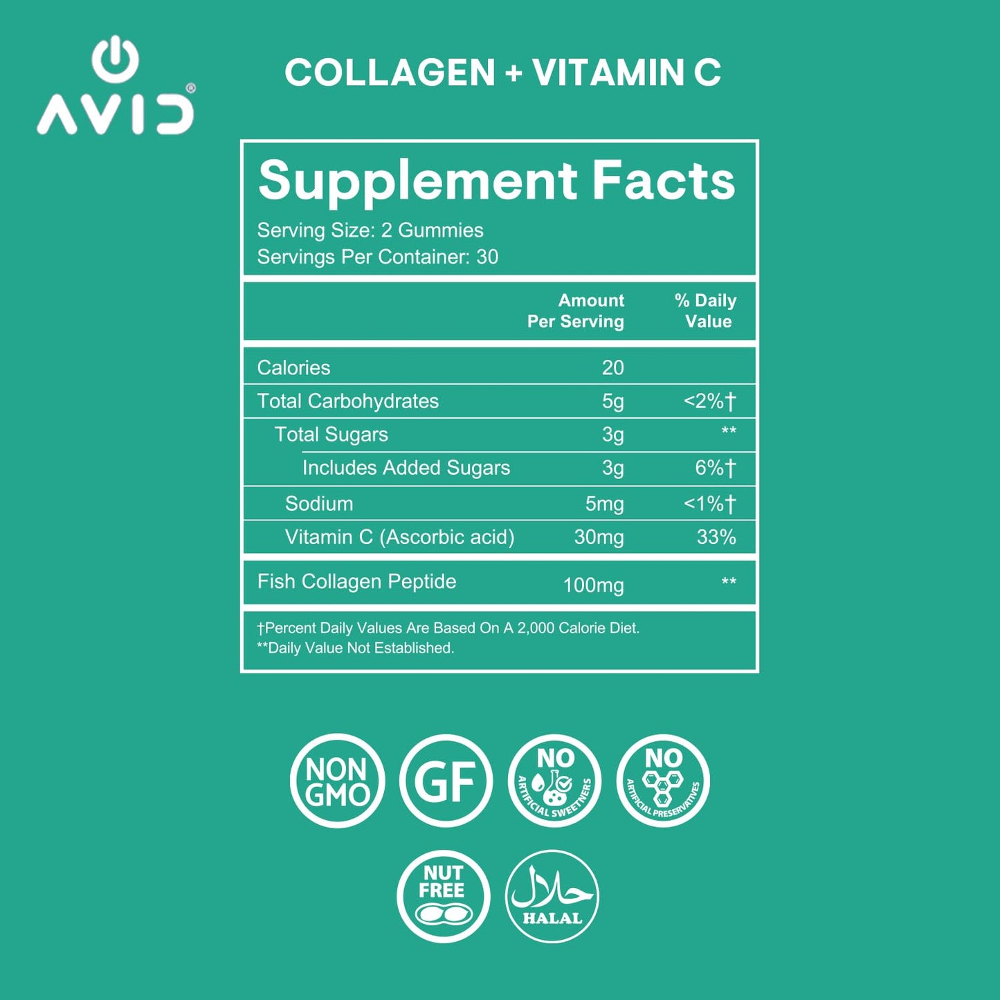 Playboy Collagen + Vitamin C Gummies – Hair, Skin, Nails & Joint Health (60 Gummies)
