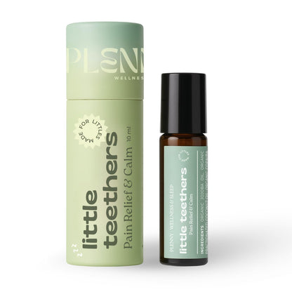 PLENNY Teething Relief Roller – Organic Essential Oils (3 Months+)