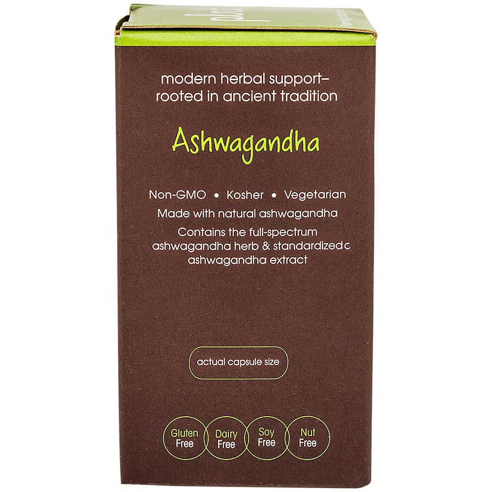 plnt Ashwagandha 380mg - 90 Veggie Capsules | Gluten Free, Non-GMO