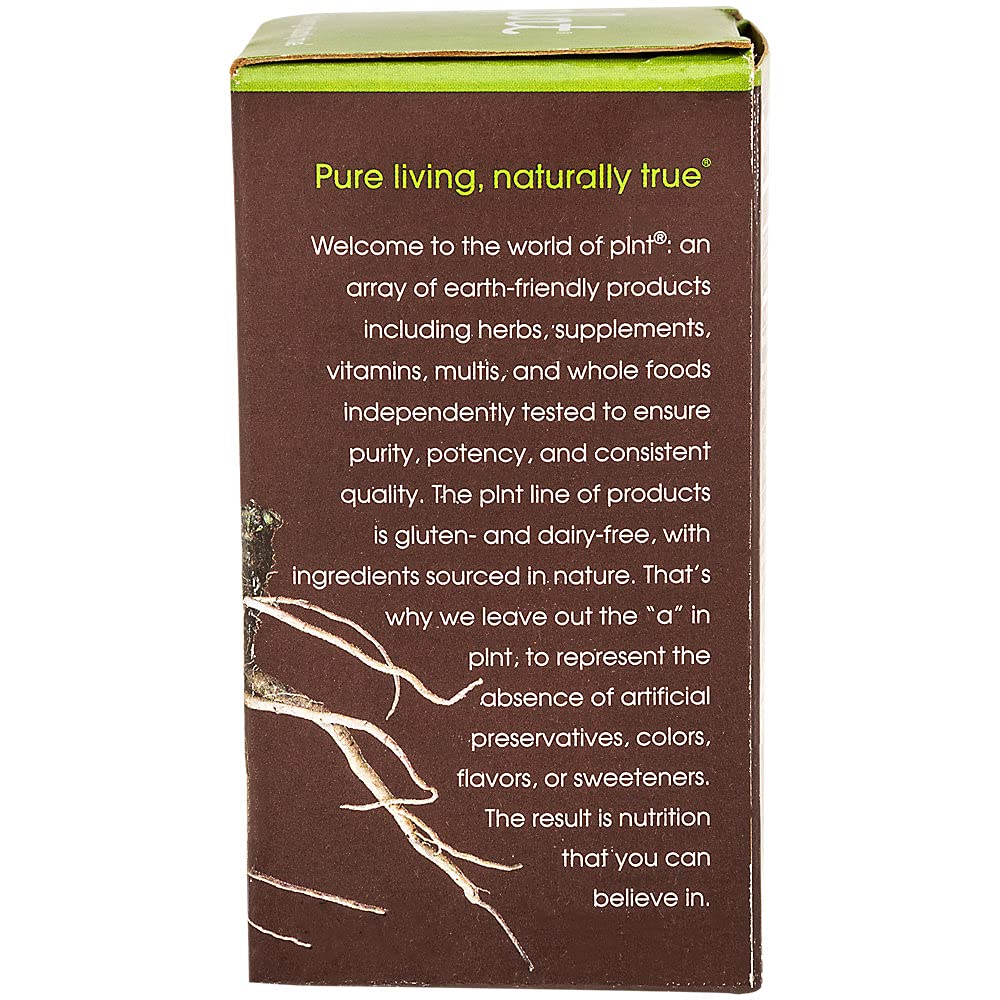 plnt Ashwagandha 380mg - 90 Veggie Capsules | Gluten Free, Non-GMO