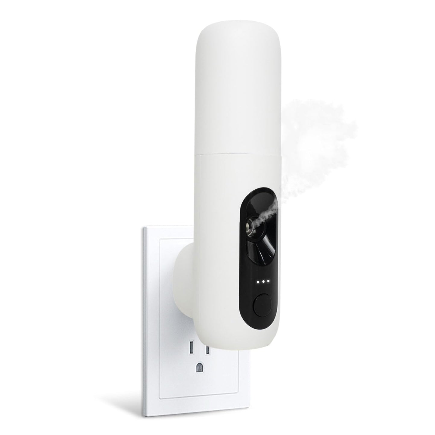 Plug-in Waterless Ultrasonic Essential Oil Diffuser – 15ml, 30 Days, 150 sq ft