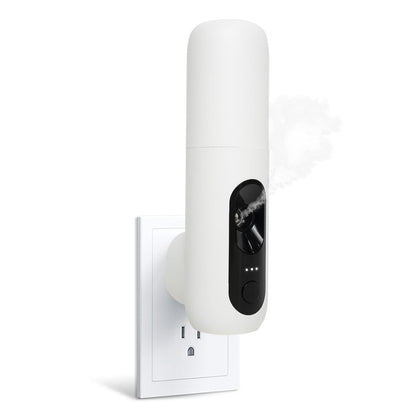 Plug-in Waterless Ultrasonic Essential Oil Diffuser – 15ml, 30 Days, 150 sq ft