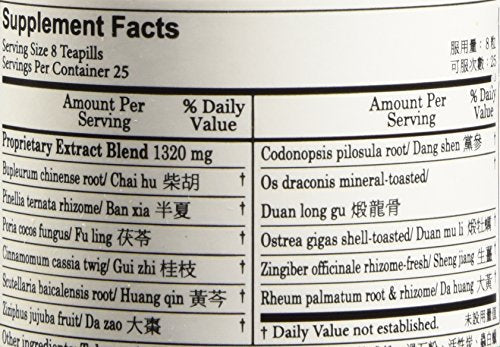 Bupleurum Dragonbone Oystershell Pills (Chai Hu Long Gu Mu Li Wan) 200 ct — Plum Flower by Plum Flower