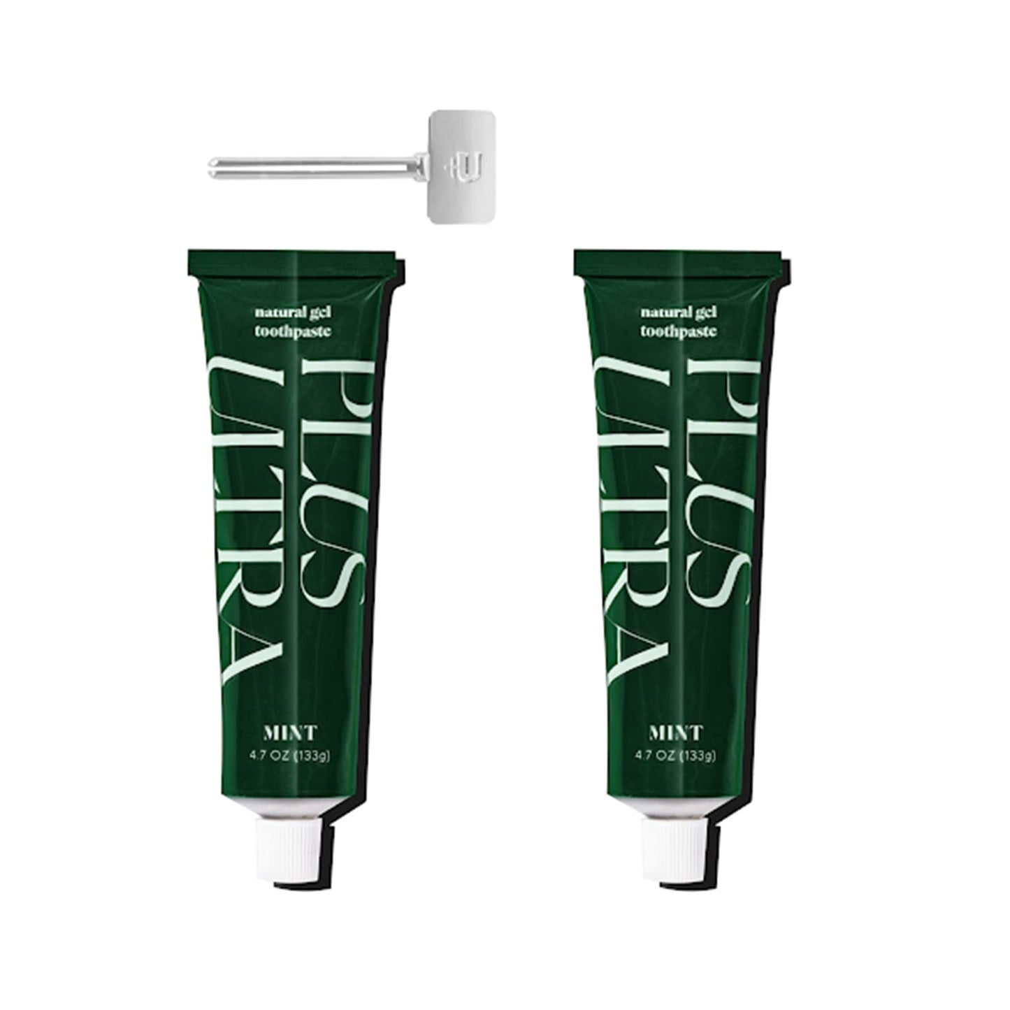 Plus Ultra 2 Organic Fluoride-Free Gel Toothpaste in Aluminum Tube | Eco-Friendly, SLS Free