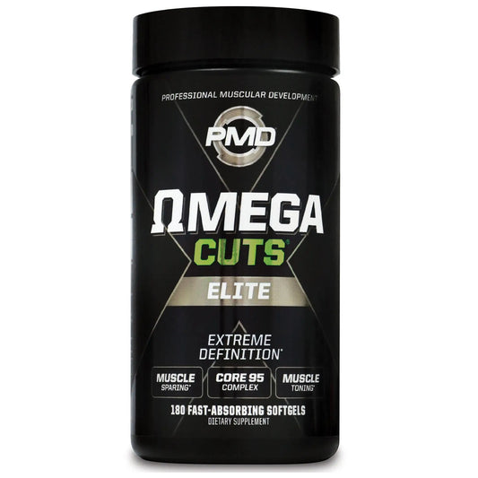 PMD Omega Cuts Elite – Fat Loss & Muscle Definition Formula (180 Softgels) – Stimulant Free BritishVita | Premium UK Vitamins & Wellness Supplements