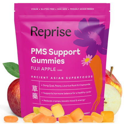 PMS Support Gummies for Women - Hormone Balance, Healthy Cycle | 60 Gummies