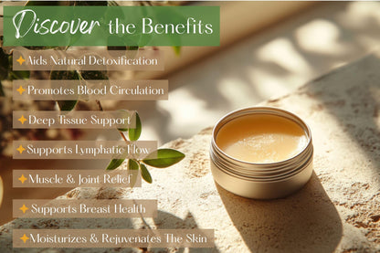 Poke Root & Castor Oil Salve - 1oz | Vegan Lymphatic Support Balm | Handmade in USA