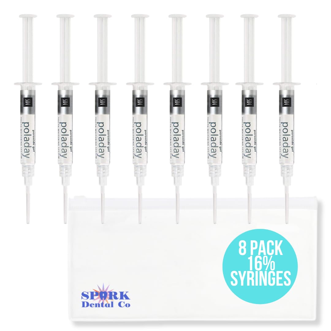 Polanight 16% Teeth Whitening Gel – 8-Syringe Pack Bundle