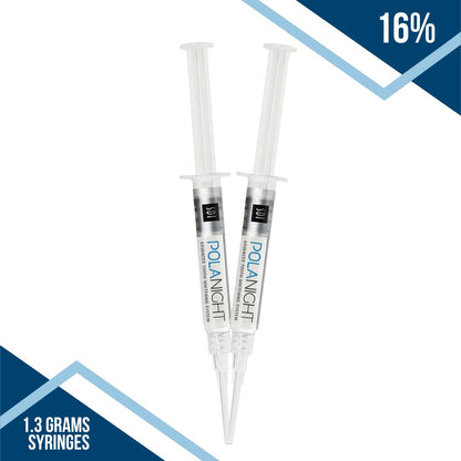 Polanight 16% Teeth Whitening Gel – 8-Syringe Pack Bundle