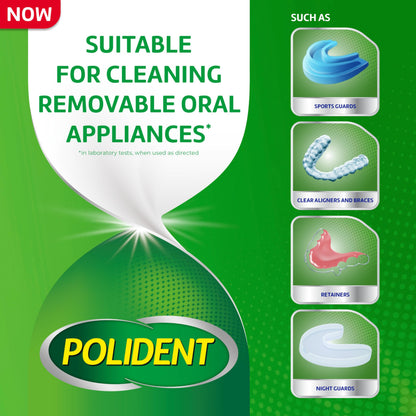 Polident 3 Minute Denture Cleanser Tablets – 84 Count