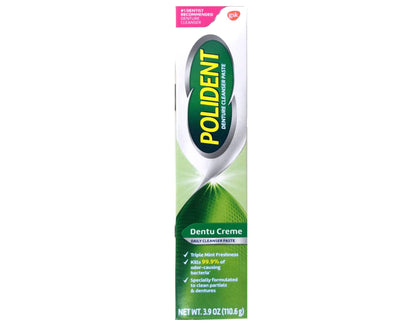 Polident Dentu-Creme 3.9-Ounce (Pack of 6) by GlaxoSmithKline - Denture Cleaner
