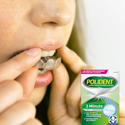 Polident 3 Minute Denture Cleanser Tablets – 84 Count