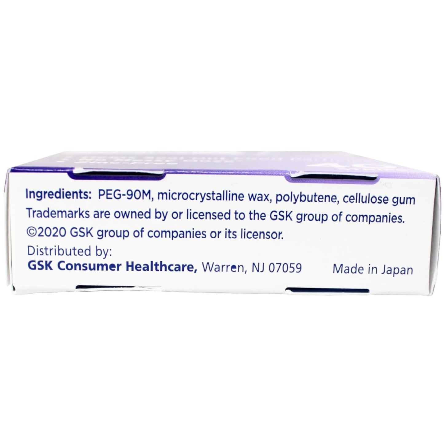 Poligrip Comfort Seal Strips 40 ct – Pack of 3 | Zinc-Free Denture Adhesive