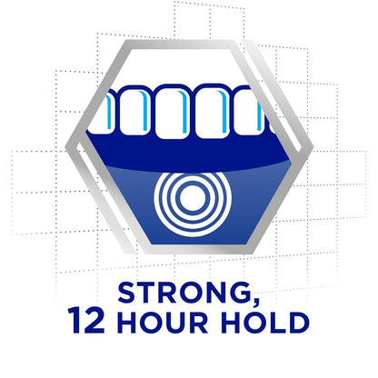Poligrip Strong Hold Denture Adhesive Cream, 2 Pack – All-Day Hold