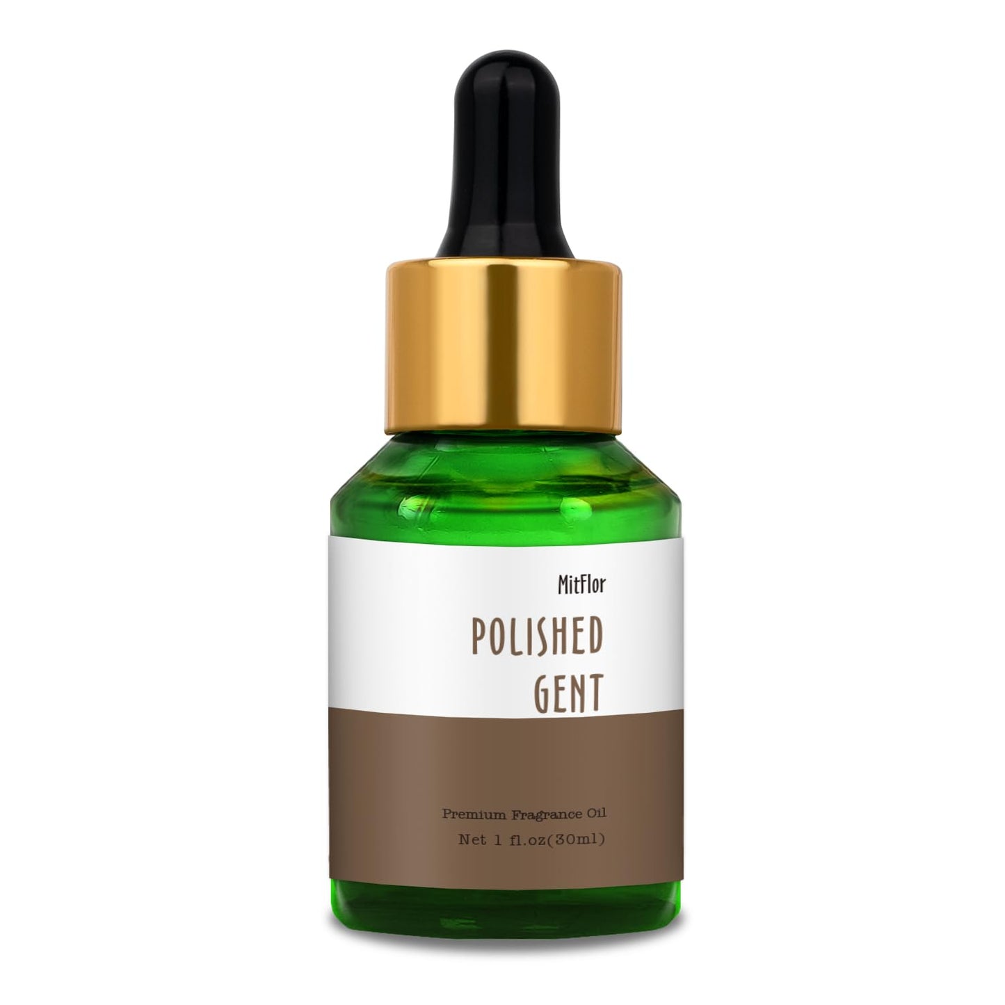 Polished Gent Fragrance Oil by MitFlor - 30ml Men's Cologne Oil, Woody Scent
