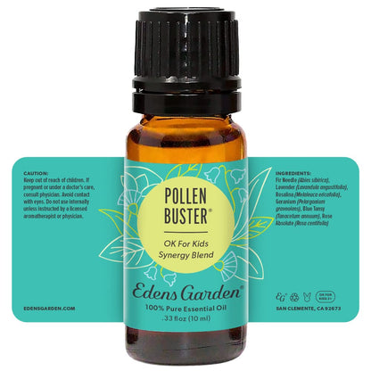 Edens Garden Pollen Buster Essential Oil Blend - 100% Pure, 10 ml