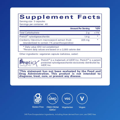 Pure Encapsulations Poly-Prebiotic | Prebiotic Blend for Gut Health | 120 Capsules