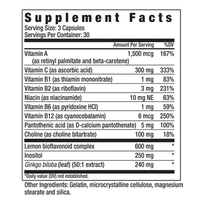 Polyflavonol Ear Health Formula – Tinnitus Relief & Hearing Support (90 Capsules)