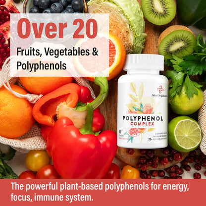 67,500 MG Polyphenols Supplement – Powerful Antioxidants (90 Capsules)
