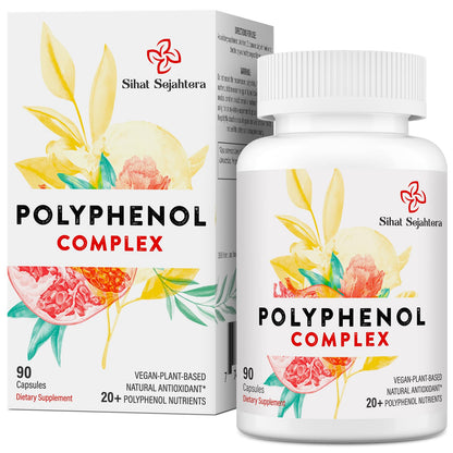 67,500 MG Polyphenols Supplement – Powerful Antioxidants (90 Capsules)