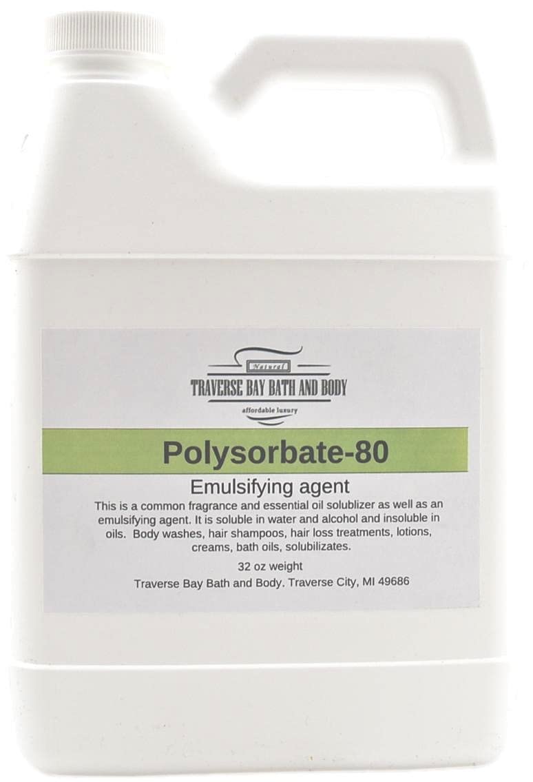 Polysorbate 80 32oz – T-MAZ 80 Tween 80 Surfactant & Emulsifier, Made in USA