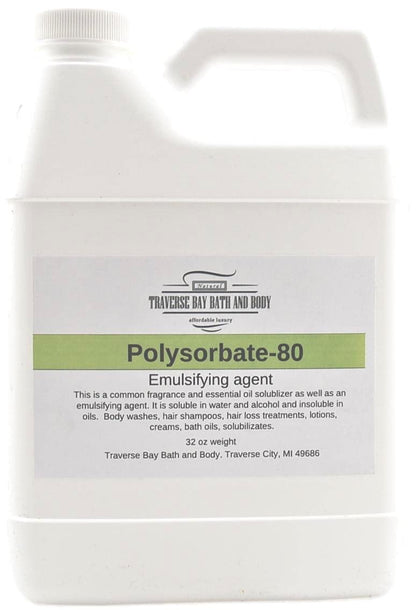 Polysorbate 80 32oz – T-MAZ 80 Tween 80 Surfactant & Emulsifier, Made in USA