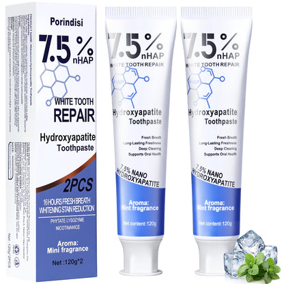 Porindisi Nano Hydroxyapatite Toothpaste – Remineralizing & Fluoride-Free