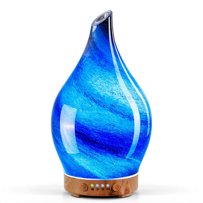 Porseme 150ml Glass Diffuser – Aromatherapy, Auto-Off, Galaxy